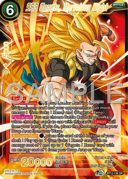 SS3 Gogeta, Marvelous Might (Reprint)
