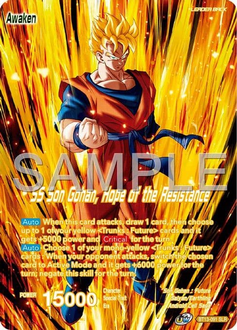 Son Gohan // SS Son Gohan, Hope of the Resistance (Reprint)