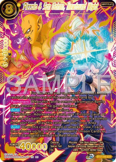 Piccolo & Son Gohan, Newfound Might (Alternate Art)