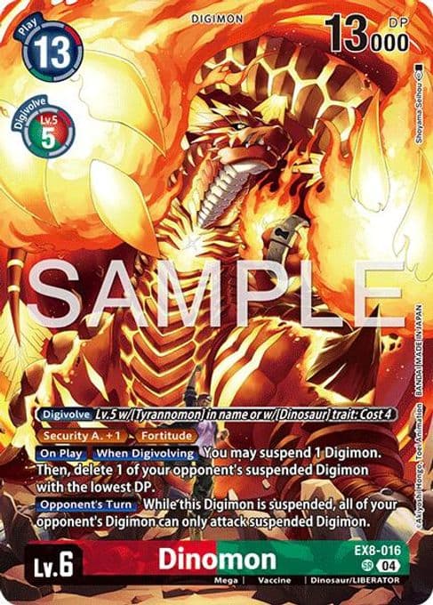 Dinomon (Digimon Liberator Debuggers set)