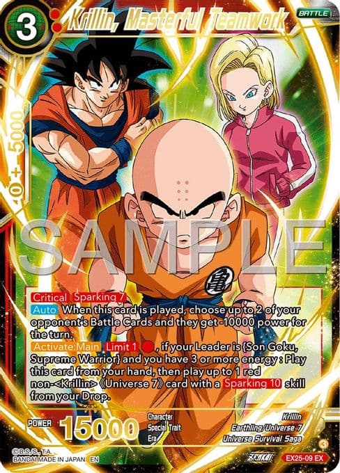 Krillin, Masterful Teamwork