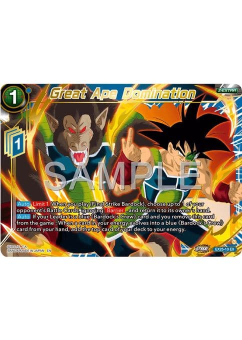 Great Ape Domination