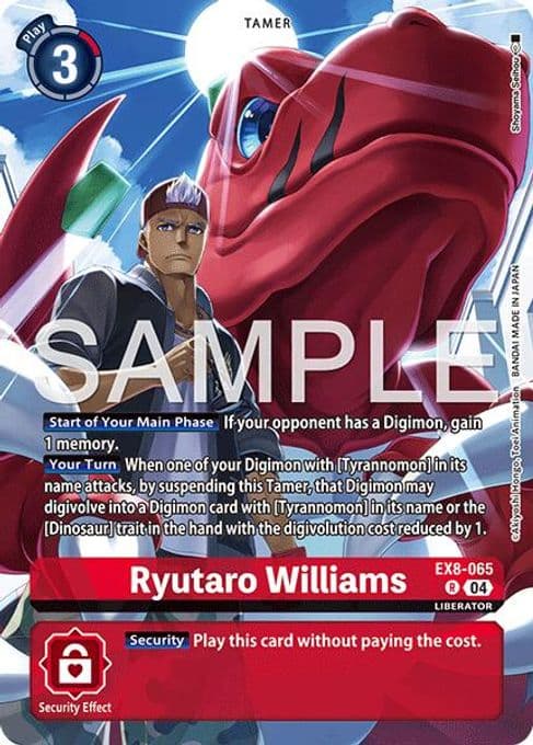 Ryutaro Williams (Digimon Liberator Debuggers Set)