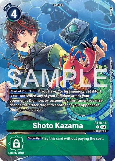 Shoto Kazama (Digimon Liberator Debuggers Set)