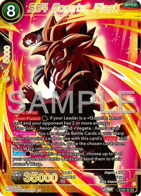 SS4 Gogeta, Flash
