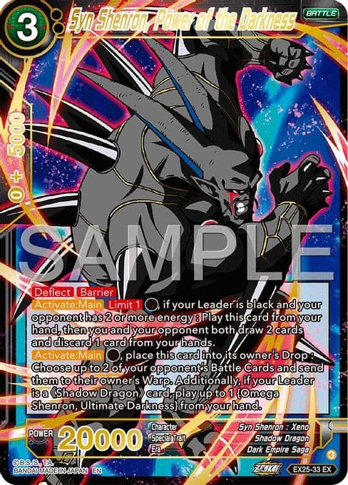 Syn Shenron, Power of the Darkness