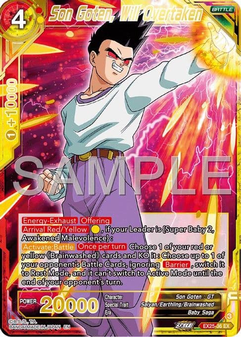 Son Goten, Will Overtaken
