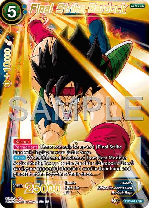 Final Strike Bardock (Reprint)