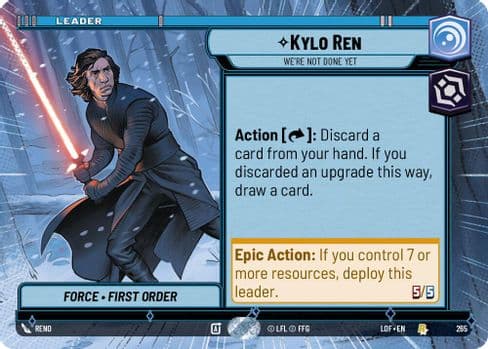 Kylo Ren - We're Not Done Yet (Hyperspace)