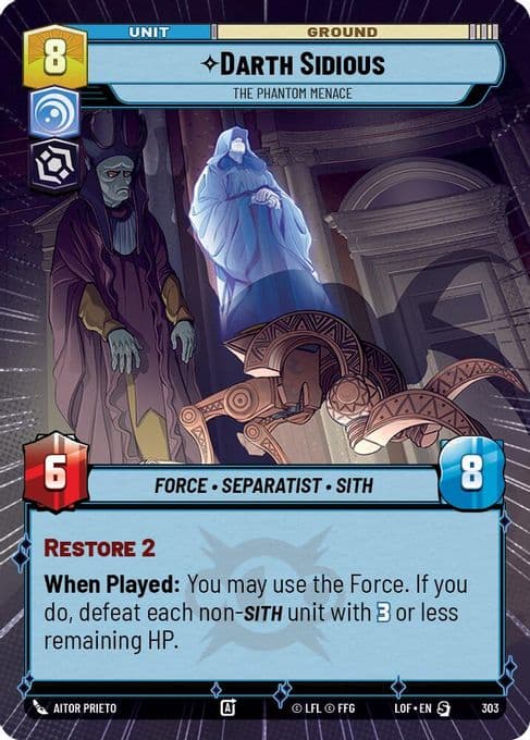 Darth Sidious - The Phantom Menace (Hyperspace)