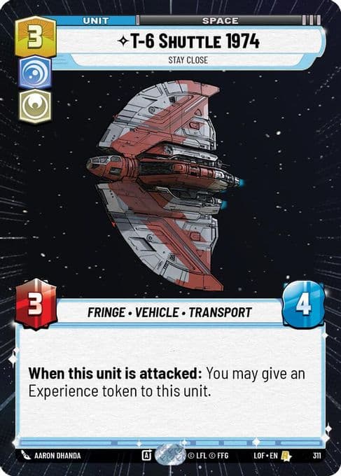 T-6 Shuttle 1974 - Stay Close (Hyperspace)
