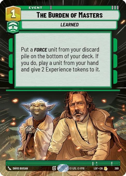 The Burden of Masters (Hyperspace)