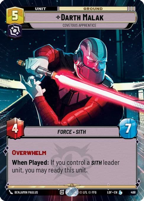 Darth Malak - Covetous Apprentice (Hyperspace)