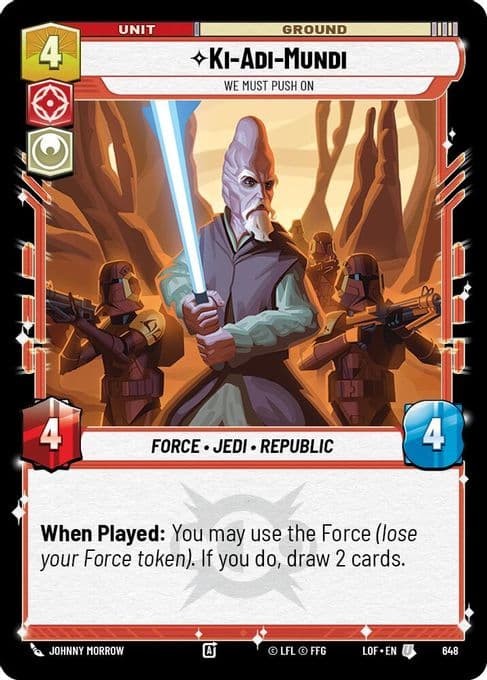 Ki-Adi-Mundi - We Must Push On (Foil)