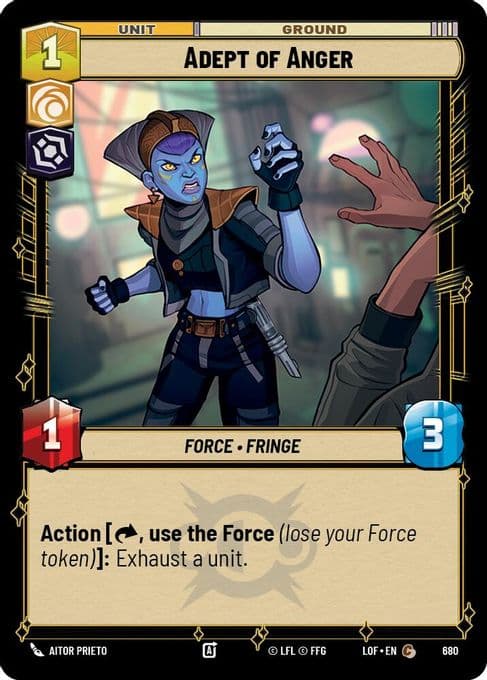 Adept of Anger (Foil)