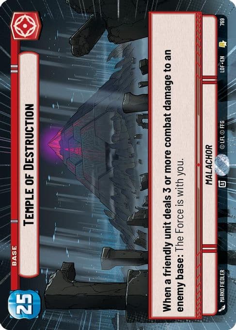 Temple of Destruction (Hyperspace Foil)