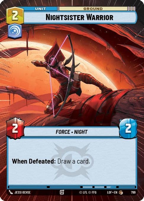 Nightsister Warrior (Hyperspace Foil)