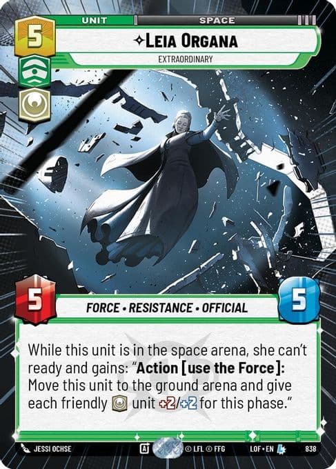 Leia Organa - Extraordinary (Hyperspace Foil)