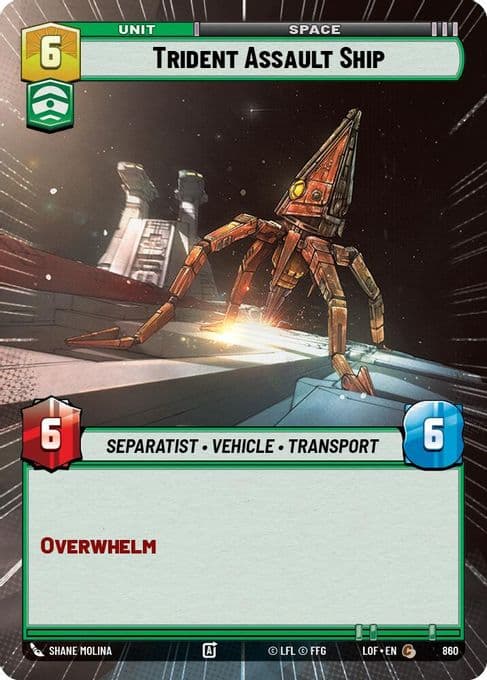 Trident Assault Ship (Hyperspace Foil)