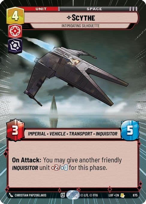 Scythe - Intimidating Silhouette (Hyperspace Foil)