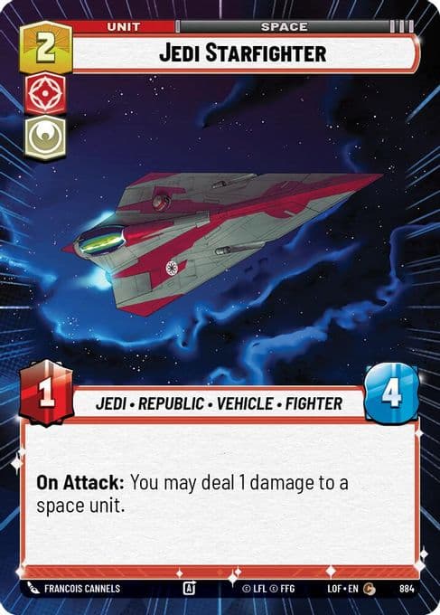 Jedi Starfighter (Hyperspace Foil)