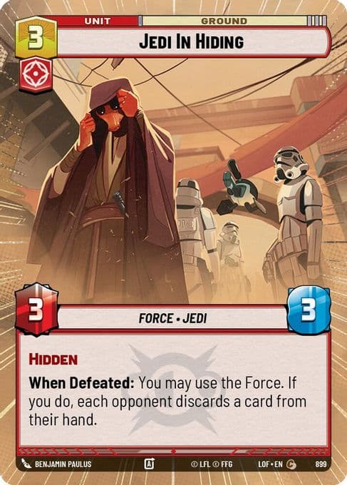 Jedi In Hiding (Hyperspace Foil)