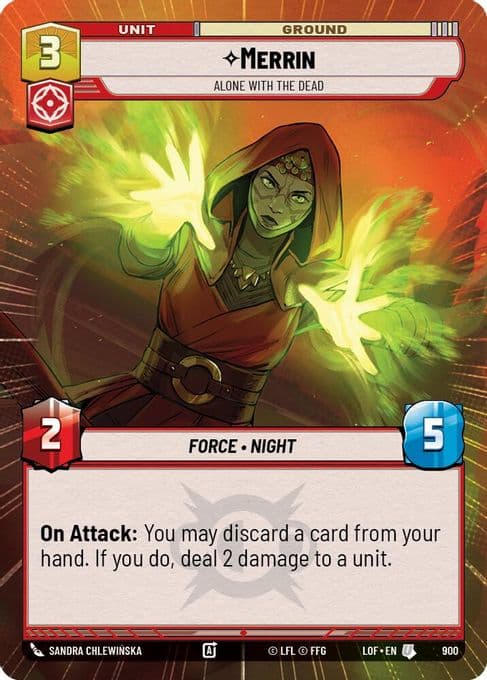 Merrin - Alone with the Dead (Hyperspace Foil)