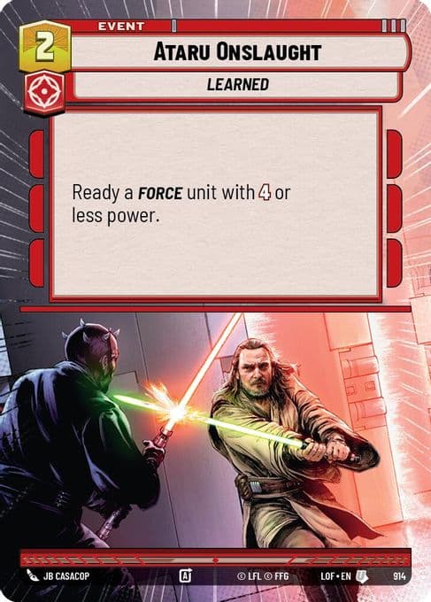 Ataru Onslaught (Hyperspace Foil)
