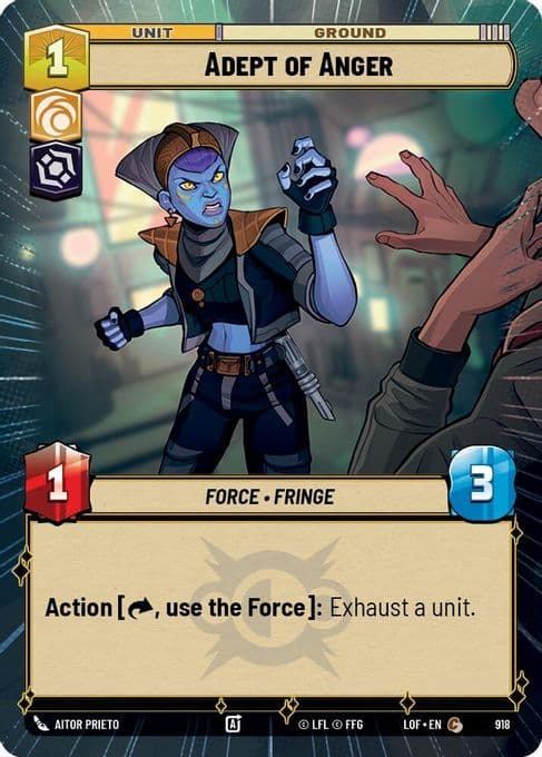 Adept of Anger (Hyperspace Foil)
