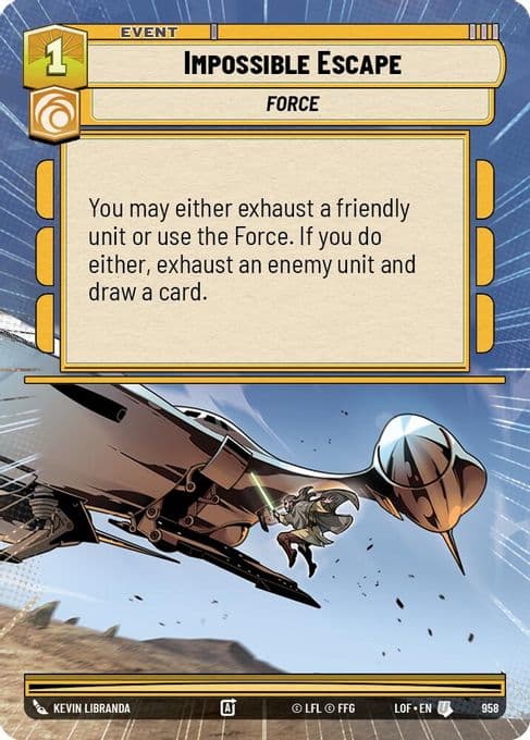 Impossible Escape (Hyperspace Foil)