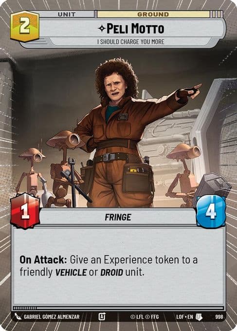 Peli Motto - I Should Charge You More (Hyperspace Foil)