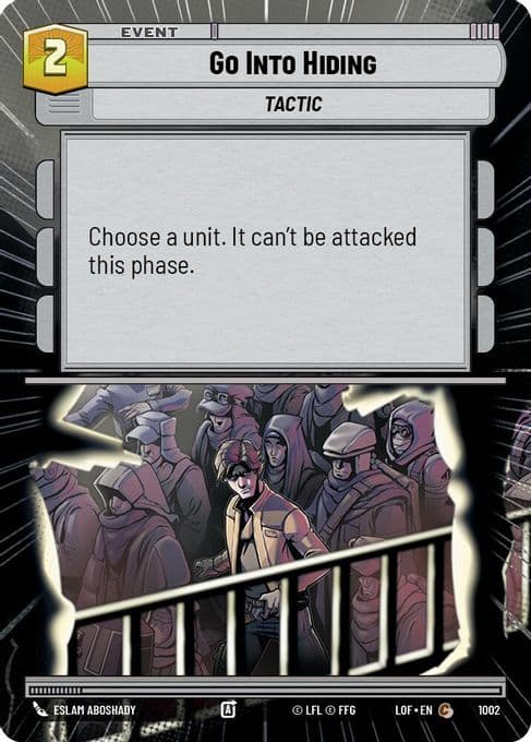 Go Into Hiding (Hyperspace Foil)