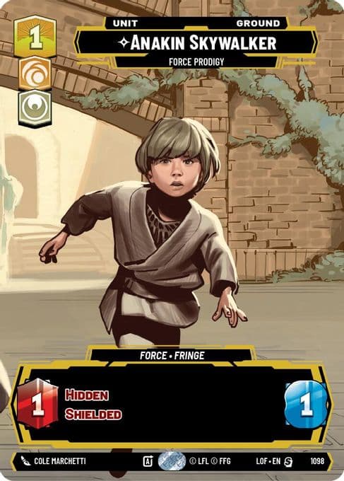 Anakin Skywalker - Force Prodigy (Prestige Foil)