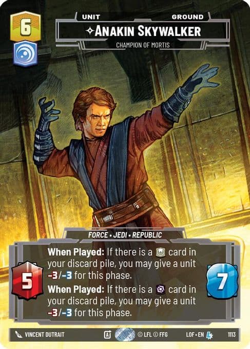 Anakin Skywalker - Champion of Mortis (Prestige Foil)