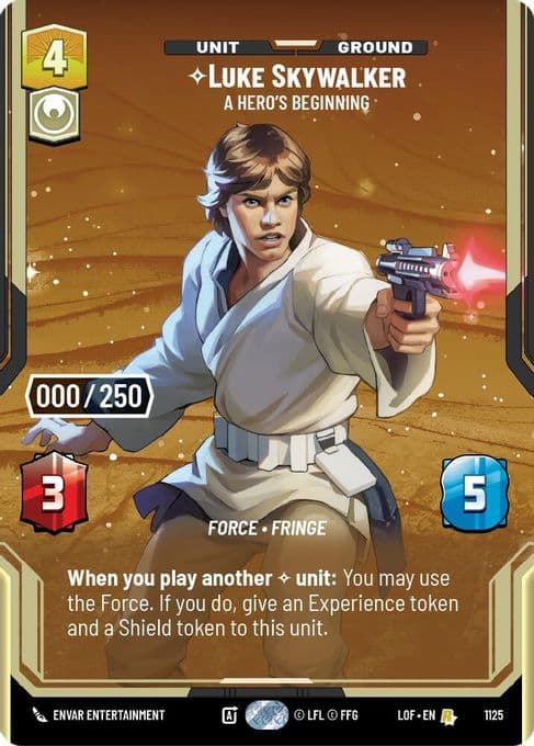 Luke Skywalker - A Hero's Beginning (Serialized)