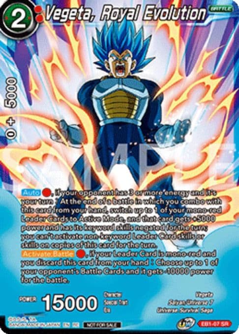 Vegeta, Royal Evolution (Deluxe Pack 2025 Vol.2)