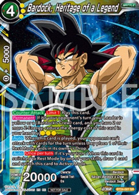 Bardock, Heritage of a Legend (Deluxe Pack 2025 Vol.2)