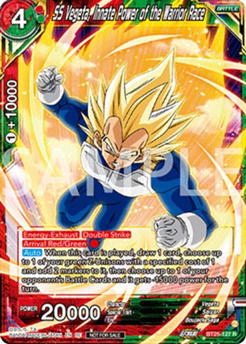SS Vegeta, Innate Power of the Warrior Race (Deluxe Pack 2025 Vol.2)