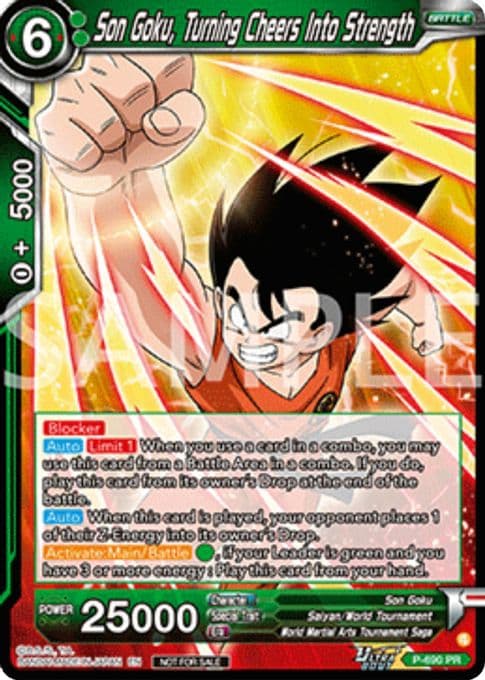 Son Goku, Turning Cheers Into Strength (Deluxe Pack 2025 Vol.2)