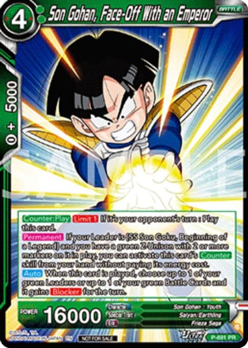 Son Gohan, Face-Off With an Emperor (Deluxe Pack 2025 Vol.2)