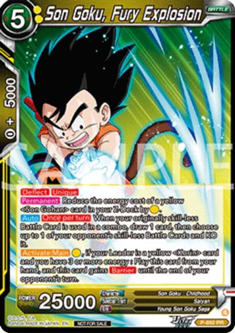 Son Goku, Fury Explosion (Deluxe Pack 2025 Vol.2)