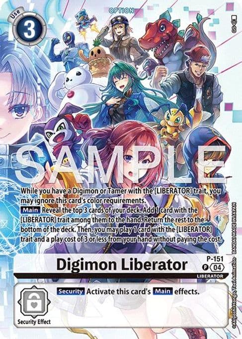 Digimon Liberator - P-151 (Digimon Liberator Debuggers Set)