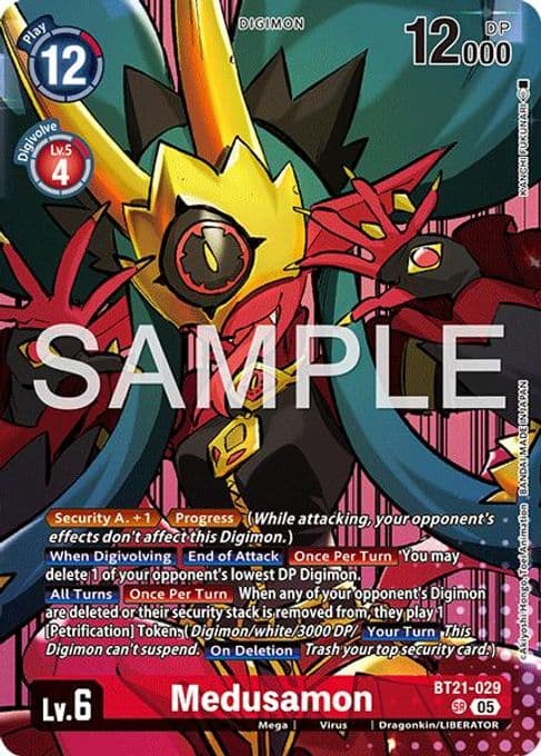 Medusamon (Digimon Liberator Debuggers Set)