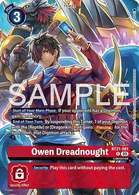 Owen Dreadnought (Digimon Liberator Debuggers Set)