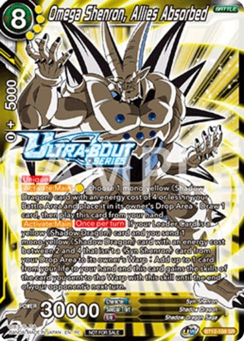 Omega Shenron, Allies Absorbed (Event Pack 17)