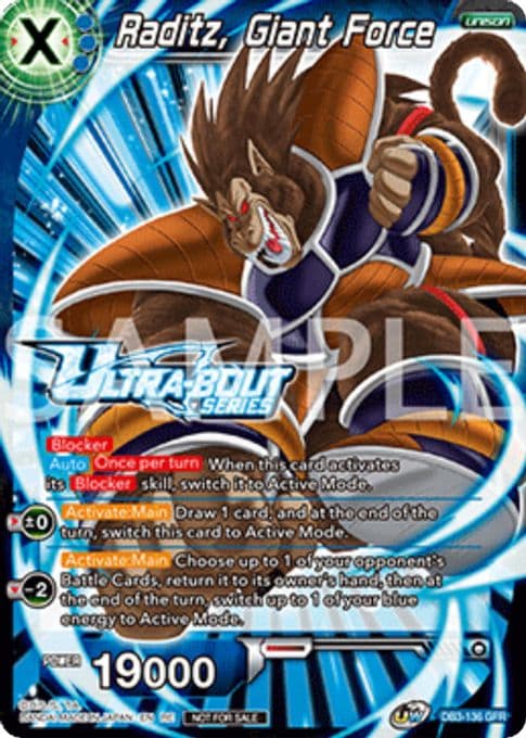 Raditz, Giant Force (Event Pack 17)