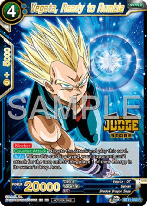 Vegeta, Ready to Rumble (Judge Pack Vol.17) (Store)