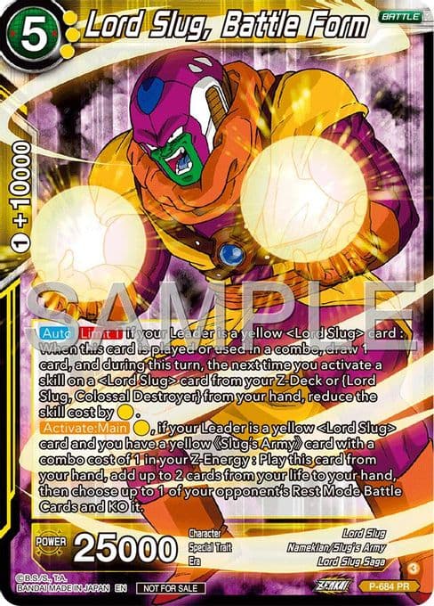 Lord Slug, Battle Form (Tournament Pack Vol.12)
