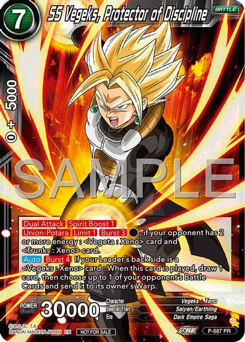 SS Vegeks, Protector of Discipline (Tournament Pack Vol.12)