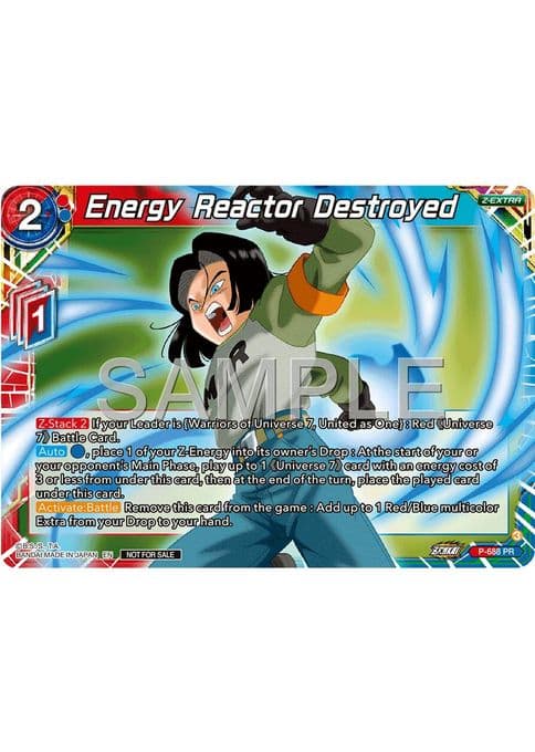 Energy Reactor Destroyed (Tournament Pack Vol.12)